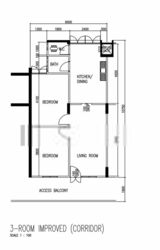 Blk 806 King George's Avenue (Kallang/Whampoa), HDB 3 Rooms #403535431